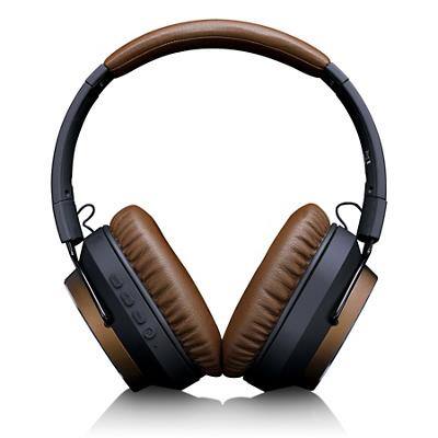 Lenco HPB-730BN Verkabelt / Kabellos Stereo Kopfhörer Kopfbügel  3.5 mm Klinke  Mehrfarbig