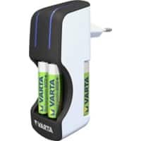 Varta Ladegerät 57642101451 AA, AAA Nickel-Metallhydrid (NiMH) Anzahl unterstützter Batterien: 2x 100 - 240 V