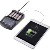 Voltcraft Ladegerät VOLTCRAFT CC-2 Anzahl unterstützter Batterien: 4x 240 V