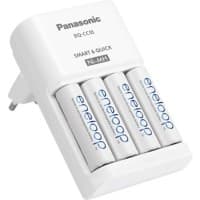 Panasonic Ladegerät K-KJ55MCC40E AA 1900 mAh Nickel-Metallhydrid (NiMH) Anzahl unterstützter Batterien: 4x