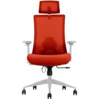 euroseats Bürostuhl Netz Orange 520 x 1111 mm