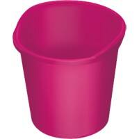 Helit Papierkorb Kunststoff Pink 28,4 x 30 cm 4 Stück