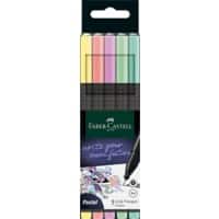Faber-Castell Grip Fineliner 0,4 mm Farbig sortiert 5 Stück
