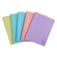 Exacompta Sichtbuch 88370E DIN A4 Farbig Sortiert 240 x 330 mm PP (Polypropylen) 5 Stück