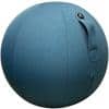 Alba Ergoball Ergonomischer Sitzball Stoff Blau 120 kg MHBALL B 65 mm x 65 mm