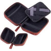 Troika Reiseaccessoires Etui Onpack 6 x 13 cm Braun 2er Set