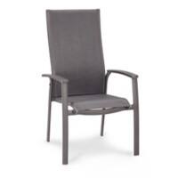 Best Freizeitmoebel Sessel 47771250 Aluminium Anthrazit 630 x 680 x 1100 mm