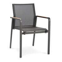 Best Freizeitmoebel Sessel 46910050 Aluminium Anthrazit 560 x 640 x 850 mm