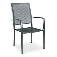 Best Freizeitmoebel Sessel 45120050 Aluminium Anthrazit 550 x 630 x 940 mm