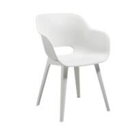 Best Freizeitmoebel Sessel 18100500 Kunststoff Weiss 570 x 560 x 800 mm