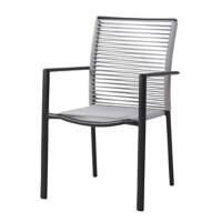 Best Freizeitmoebel Sessel 45120350 Aluminium Anthrazit 550 x 620 x 890 mm