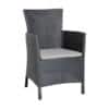 Best Freizeitmoebel Sessel 13510050 Kunststoff Graphit 620 x 600 x 890 mm