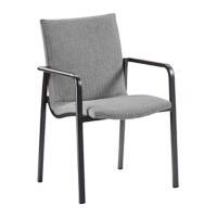 Best Freizeitmoebel Sessel 45121150 Aluminium Anthrazit 570 x 630 x 860 mm