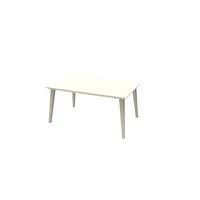 Best Freizeitmoebel Tisch 18515700 Kunststoff Weiss 1570 x 980 x 740 mm