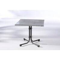 Best Freizeitmoebel Tisch 26538804 Stahl Anthrazit 800 x 800 x 720 mm