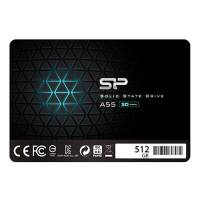Silicon-Power Festplatte SP512GBSS3A55S25 SSD 512 GB