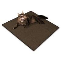 Floordirekt Katzen-Kratzteppich Katzen 12221 Dunkelbraun Quadratisch 1000 mm x 1000 mm