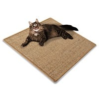 Floordirekt Katzen-Kratzteppich Katzen 5591 Kork, Braun Quadratisch 500 mm x 500 mm