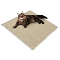 Floordirekt Katzen-Kratzteppich Katzen 16968 Elfenbein Quadratisch 500 mm x 500 mm