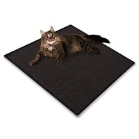 Floordirekt Katzen-Kratzteppich Katzen 5589 Schwarz Quadratisch 500 mm x 500 mm