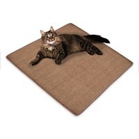 Floordirekt Katzen-Kratzteppich Katzen 13195 Nougat Quadratisch 1000 mm x 1000 mm