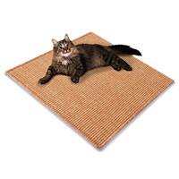 Floordirekt Katzen-Kratzteppich Katzen 13197 Terra, Apricot Quadratisch 1000 mm x 1000 mm