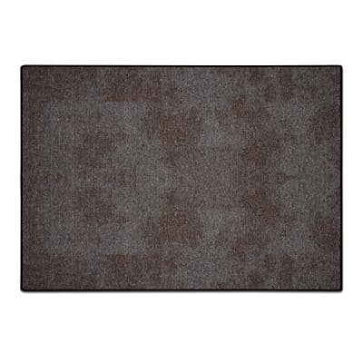 Floordirekt Teppich York 29116 Dunkelbraun Quadratisch 1000 mm x 1000 mm