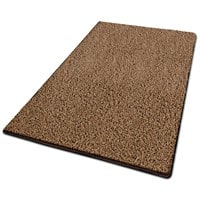 Floordirekt Shaggy-Teppich Barcelona 21684 Hellbraun Quadratisch 500 mm x 500 mm