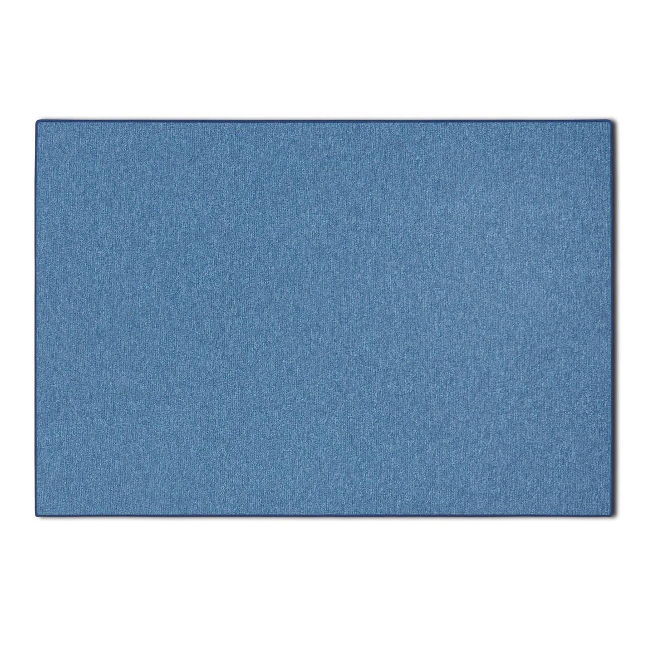 Safavieh Teppich Läufer – Hellblau, Polypropylen, 2‘7,6 Cm X 13‘, Retro Design
