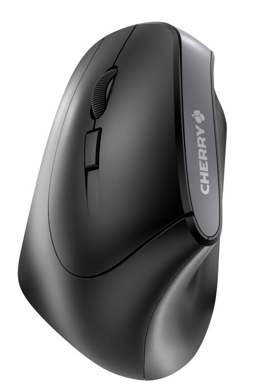CHERRY MW 4500 LEFT JW-4550 Maus Kabellos Schwarz, Grau Geeignet Für Linkshänder