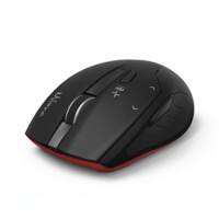 Hama kabellose Maus 182639 Schwarz, Rot