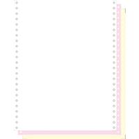 Exacompta Computerpapier 62523E 24 cm x 12" 70 g/m² Gelb, Pink, Weiß 1000 Stück