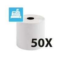 Exacompta Quittungsrollen 44829E Weiß 80 x 75 x 12 mm 50 Stück