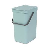 BRABANTIA Papierkorb Sort & Go BRA109744 Edelstahl 12 L
