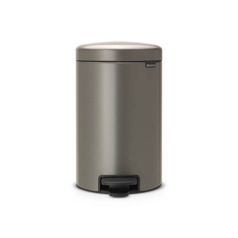 BRABANTIA Treteimer NewIcon BRA113628 Platin Stahl 12 L