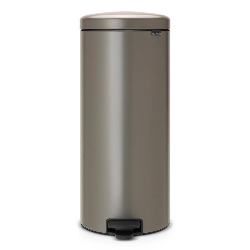 BRABANTIA Treteimer NewIcon BRA114441 Platin Stahl 30 L