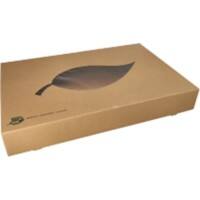 PAPSTAR Transport und Catering Karton Pappe 557 mm x 376 mm Braun