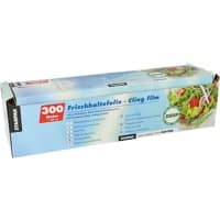 PAPSTAR Frischhaltefolie LDPE Transparent 300 m x 30 cm