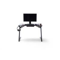 DXRACER Gaming-Schreibtisch GD2000-Basic Schwarz B 1110 x H 750 x T 650 mm