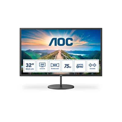 AOC Monitor Q32V4 Schwarz 80 cm (31,5")