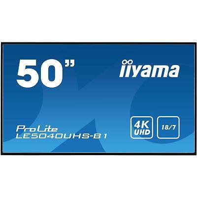 IIYAMA Monitor LE5040UHS-B1 Matt,Schwarz 127 cm (50")