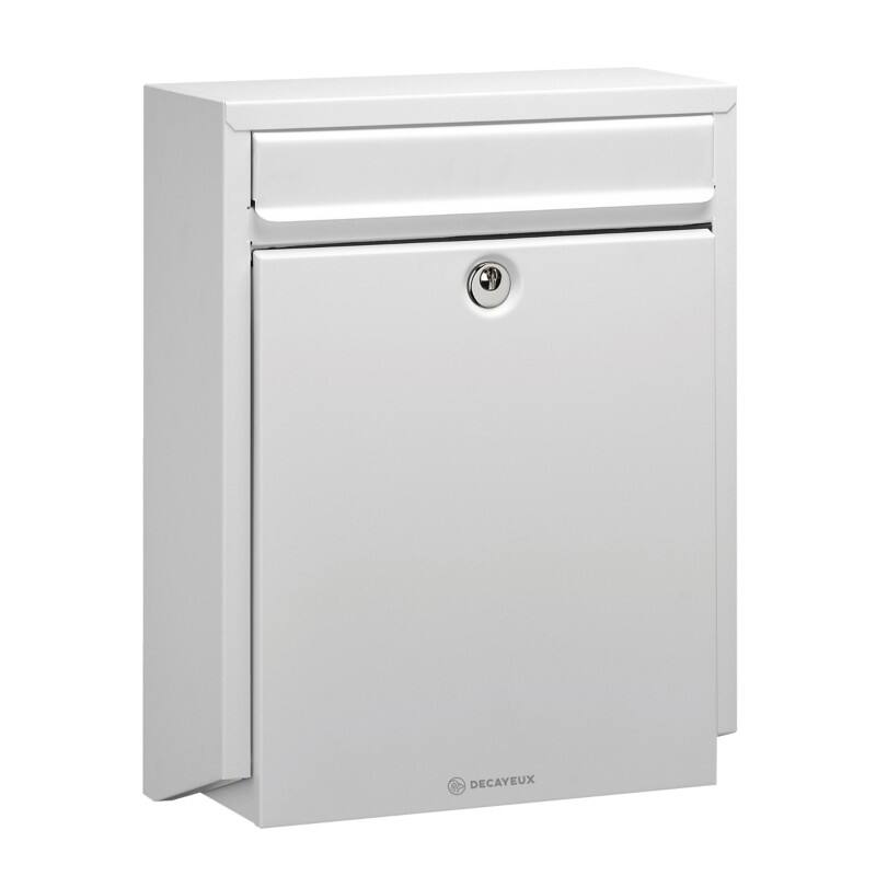 Decayeux Briefkasten D100 Verkehrsweiß