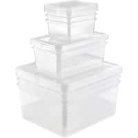 keeeper Aufbewahrungsboxen 30050 Transparent PP (Polypropylen) 8 Stück