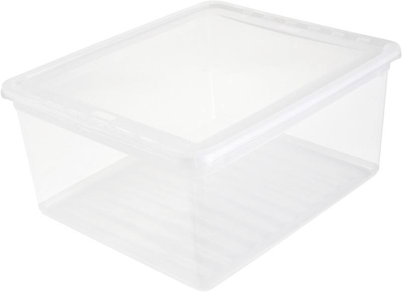 keeeper bea Kunststoff Aufbewahrungsbox 18 L Transparent 33,5 x 39 x 18 cm