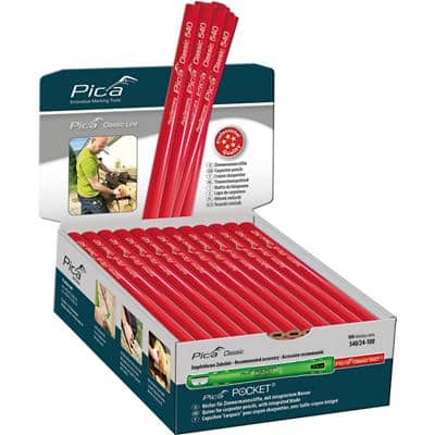 Pica Bleistift PI54024-100 2H 100 Stück