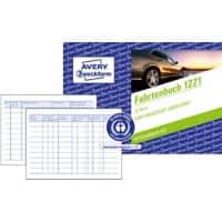 Avery Zweckform Recycling Fahrtenbuch 1221 DIN A6 quer nicht Perforiert 64 Seiten