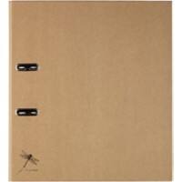 PAGNA Pure Breit Ordner DIN A4 75 mm Hellbraun 2 Ringe Pappkarton Matt