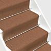 Floordirekt Treppenteppich Sylt 23081 Nougat Quadratisch 1000 mm x 1000 mm