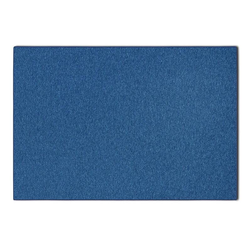 Floordirekt Teppich-Läufer London 23699 Dunkelblau Quadratisch 1000 mm x 1000 mm