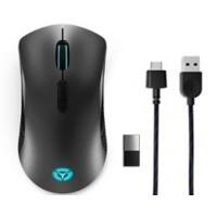 Lenovo Kabelgebundene/kabellose Maus GY50X79385 Schwarz, Eisengrau